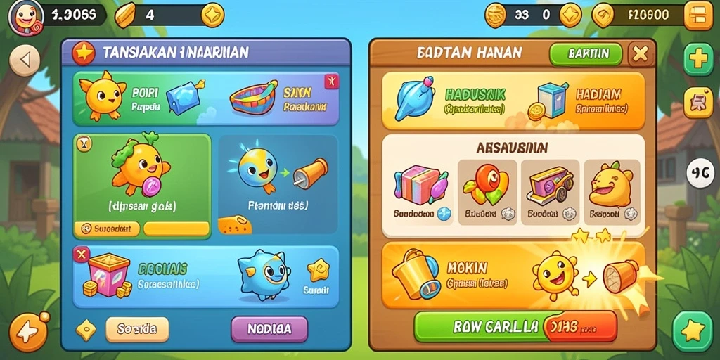 Tampilan antarmuka BAHAGIA777 yang menarik dan modern.
