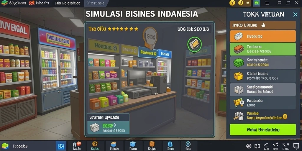 Antarmuka aplikasi yang user-friendly dan menarik.