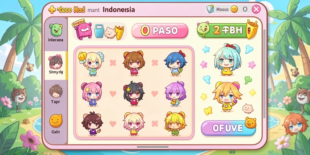 Gambar tampilan awal yang menarik dan penuh warna.