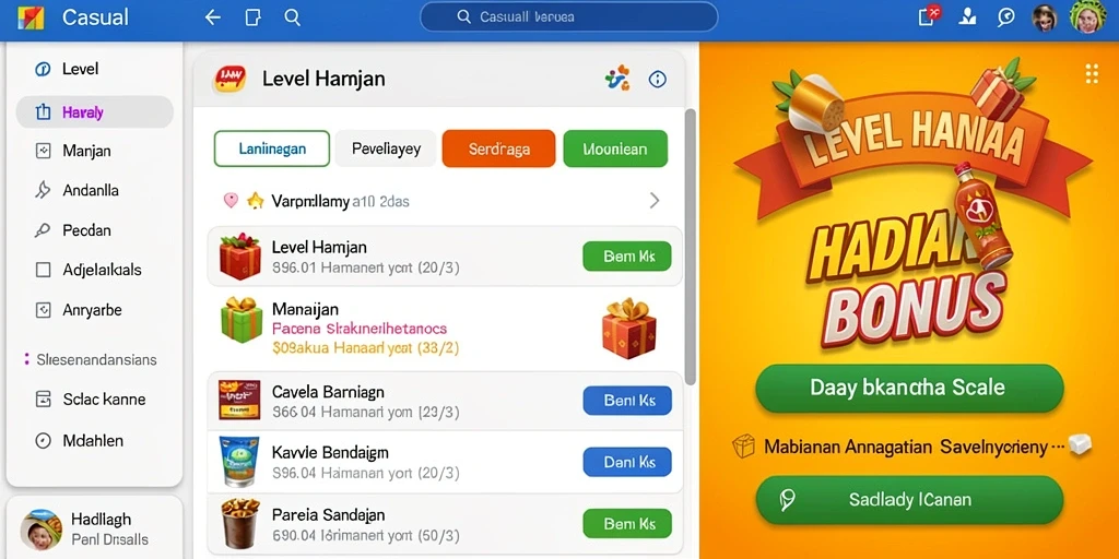 Tampilan antarmuka yang ramah pengguna dan menarik.
