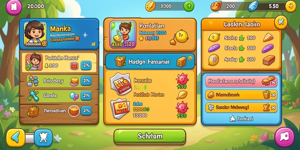 Tampilan antarmuka yang menarik dan ramah pengguna.