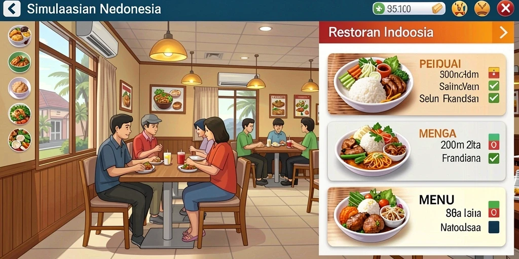 Tampilan antarmuka yang menarik dan mudah digunakan.