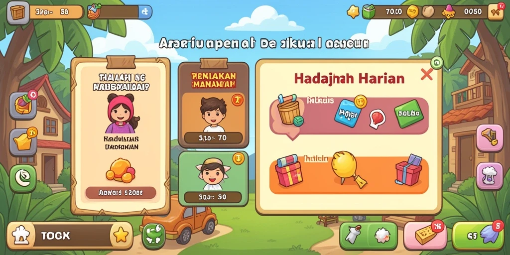 Tampilan antarmuka yang memukau dan ramah pengguna.