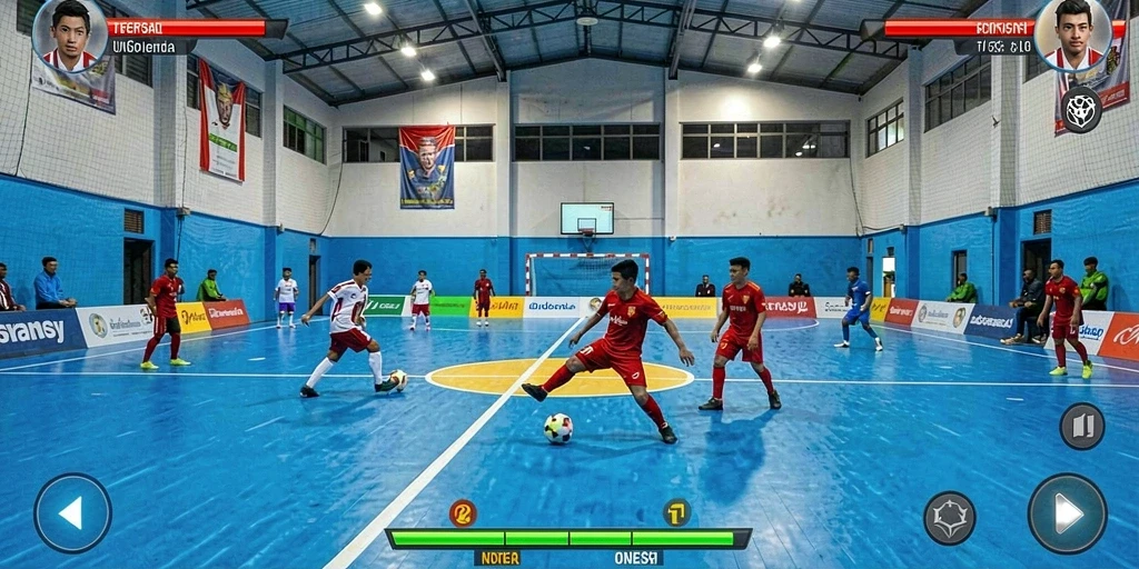 Tangkapan layar pertama menunjukkan tampilan antarmuka yang menarik.