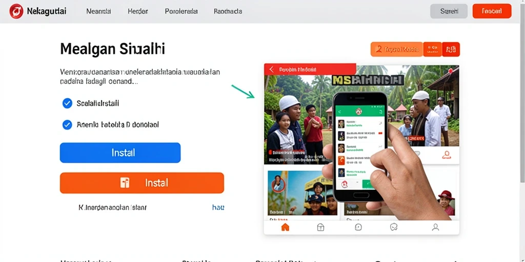 Tampilan antarmuka yang menarik dan mudah dinavigasi.