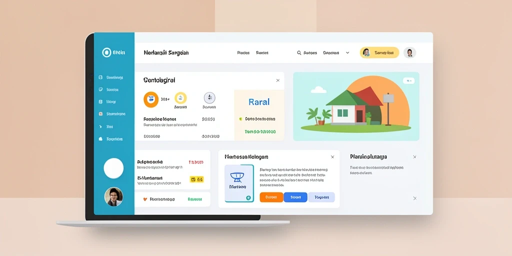 Tampilan awal permainan yang menarik dan mudah dipahami.