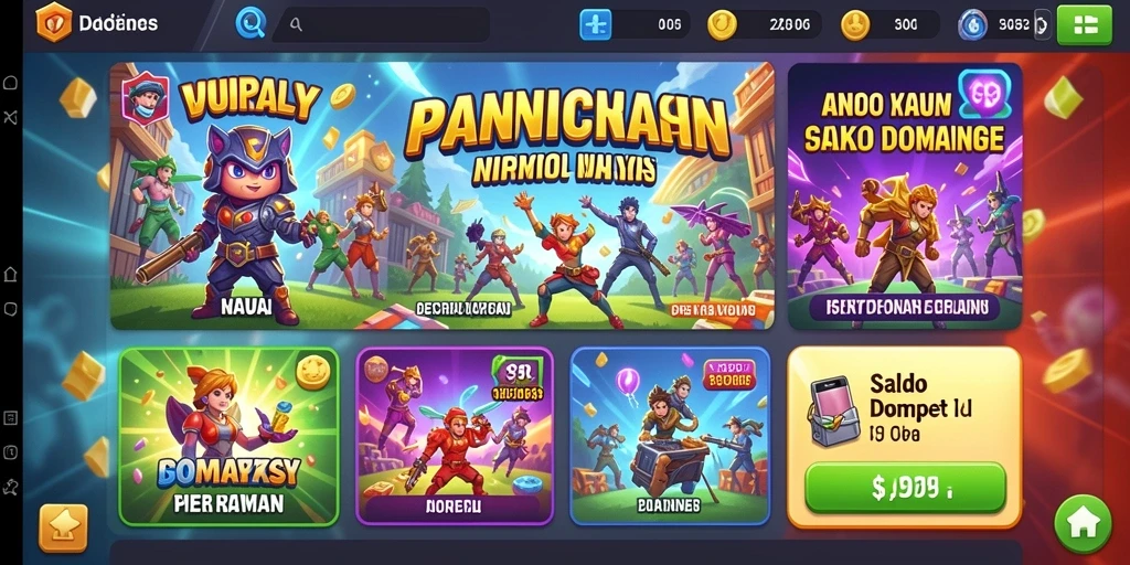Tampilan antarmuka yang menarik dan intuitif.