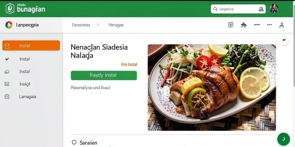 Tampilan antarmuka yang menarik dan mudah dinavigasi.