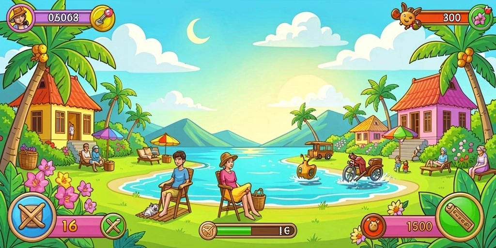 Tangkapan layar menunjukkan antarmuka aplikasi yang menarik.