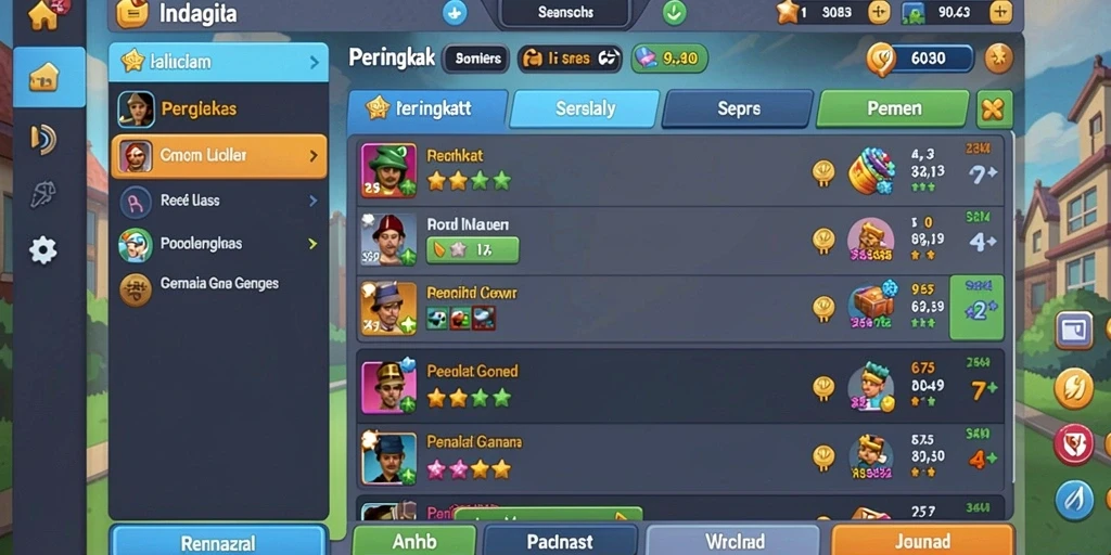 Tampilan antarmuka yang menarik dan intuitif.