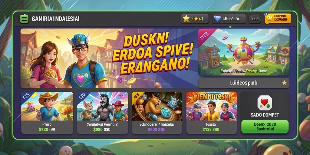 Tampilan antarmuka SUPERHOKI yang modern dan menarik.
