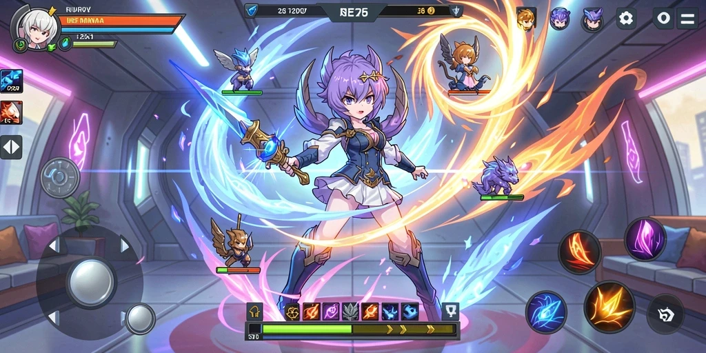 Menampilkan permainan slot dengan grafis menarik.